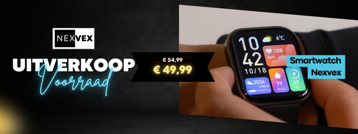 Nexvex Uitverkoop Smartwatches Deluxe, Elite, Lite, Ultra, Luxe