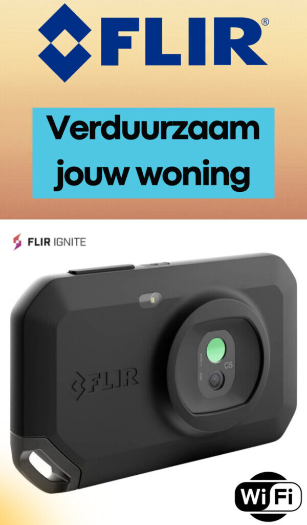 Verduurzamen met de FLIR C5 Warmtebeeldcamera huren