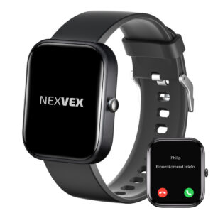 Nexvex Deluxe Zwart Huismerk Smartwatches van R.A.G.