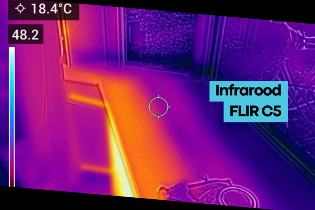 Warmtebeeldcamera huren infraroodcamera FLIR C5 Friesland