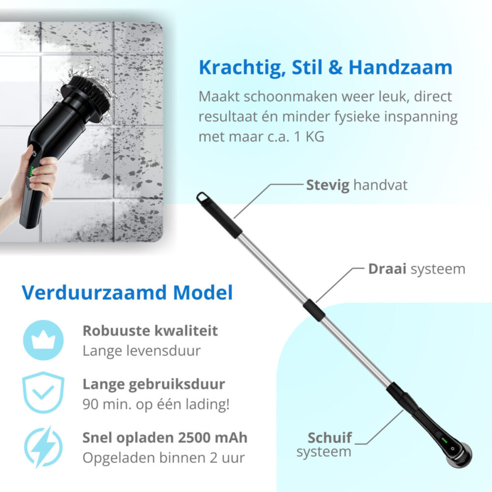 Nexvex Elektrische Schoonmaakborstel